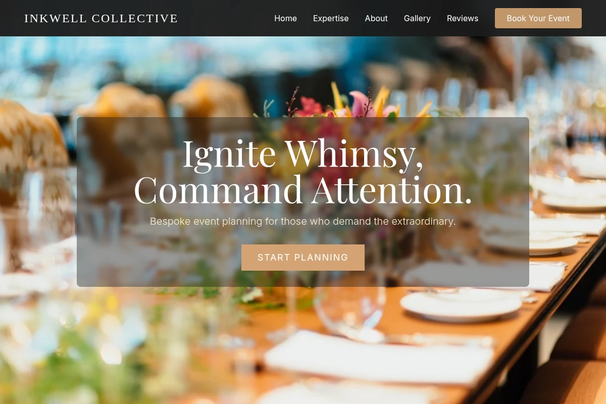 Ink Event Planning