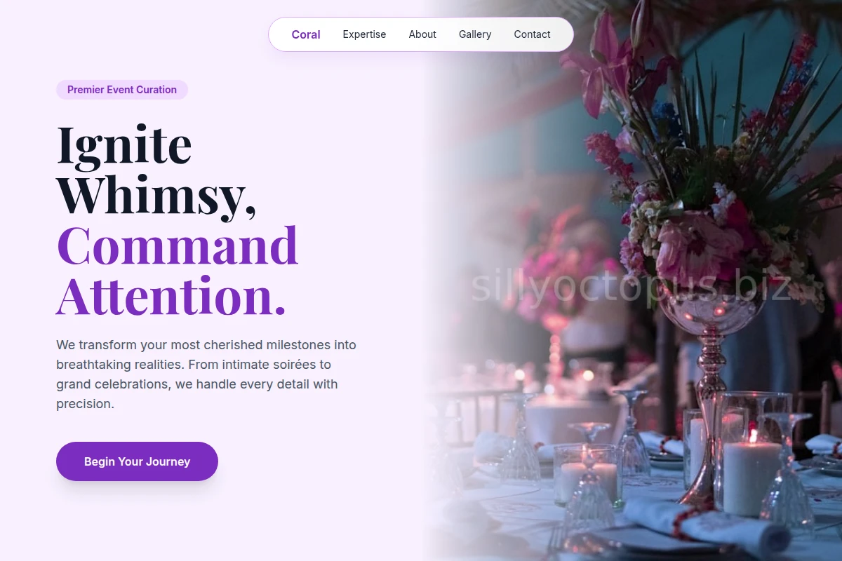 Coral Event Planning
