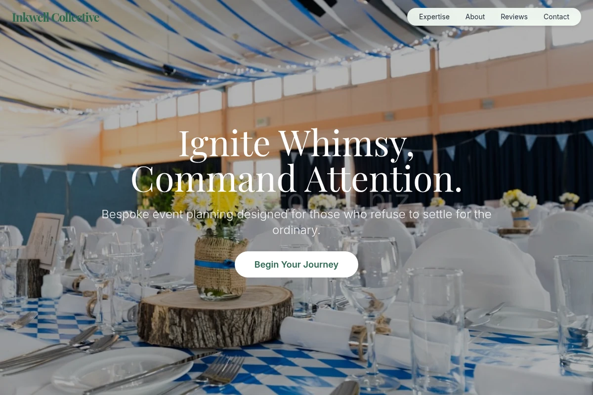 Blue Event Planning