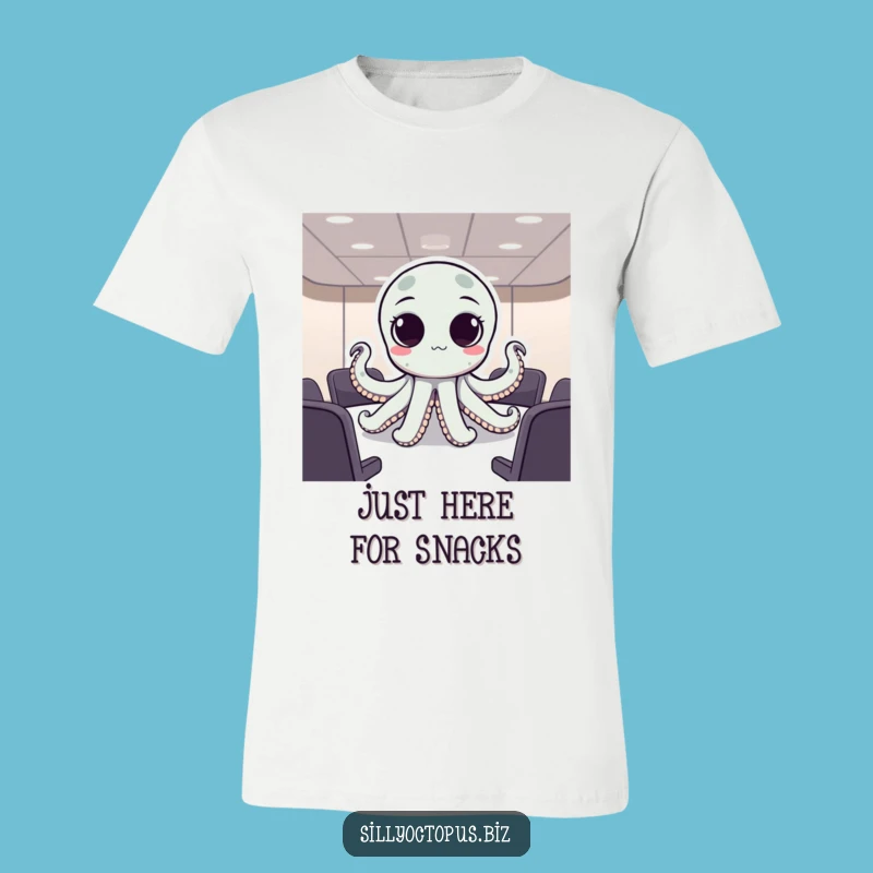 Funny Meeting Octopus T-Shirt: Relatable Office Life Funny Gift
